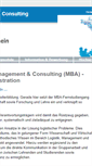 Mobile Screenshot of mba-lmc.de